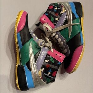 Vintage 90s Fila Italia High Tops size 8